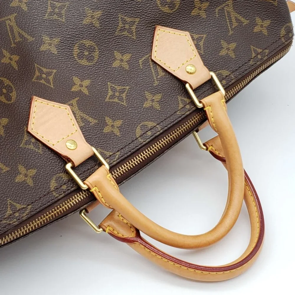 100% Authentic Louis Vuitton  Speedy 35 Monogram Boston Hand Bag - Picture 6 of 16